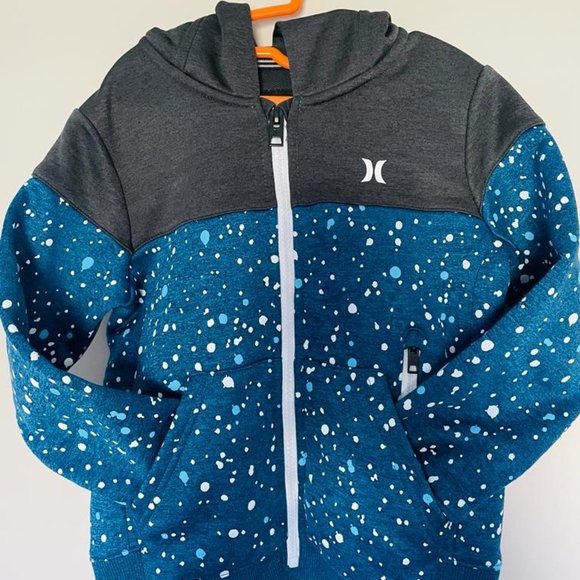 HURLEY FULL ZIP HOODIE BOYS SIZE 5 YEARS - Picture 3 of 12
